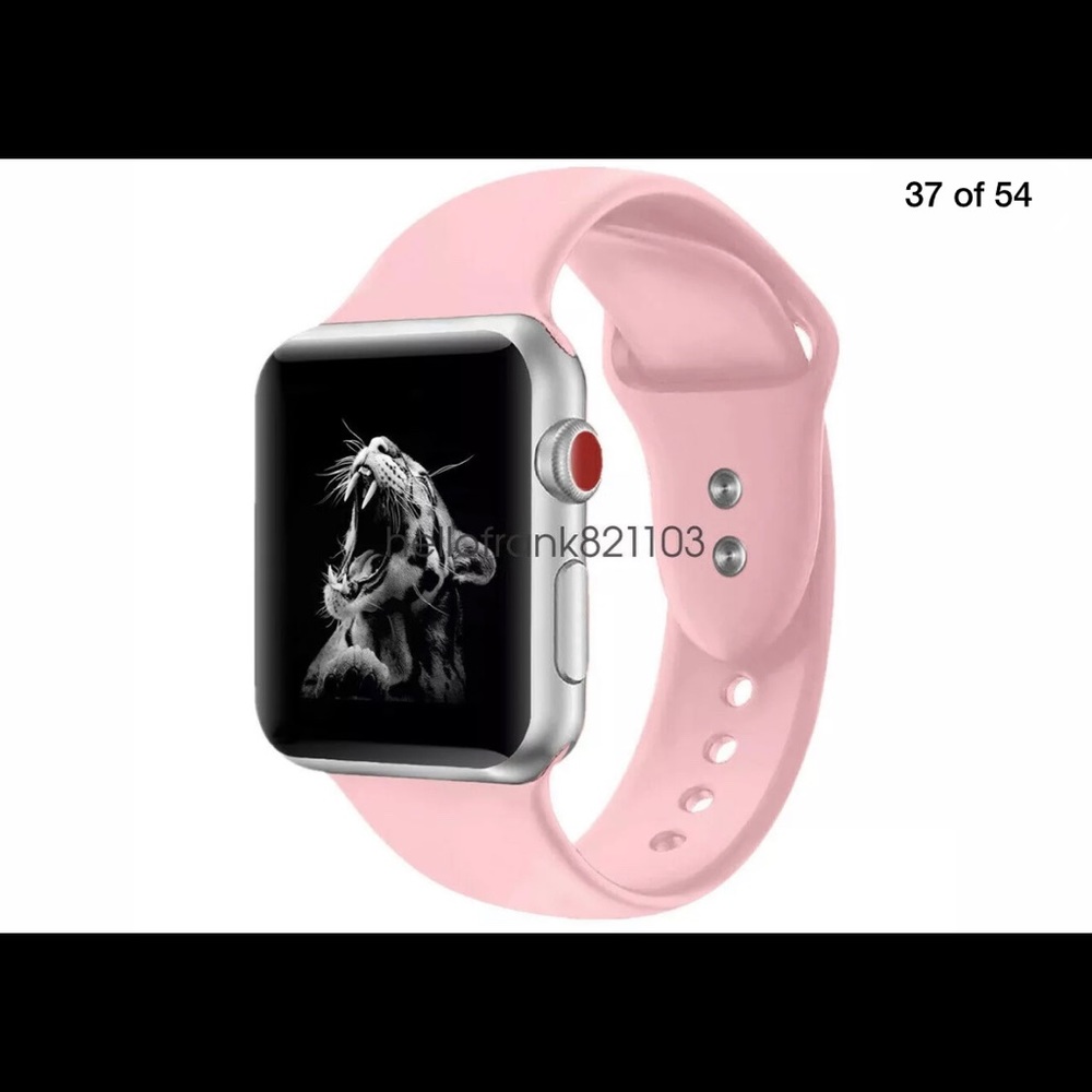 Pink Apple Watch Sport band